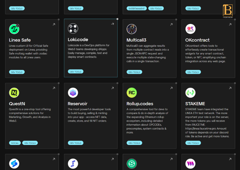 hệ sinh thái linea_Huongdancrypto.com